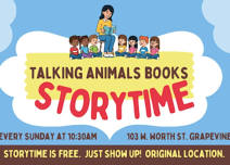 Sunday Storytime at Talking Animals
