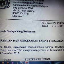 So since, my sis baru je mohon why not i share kan cara yang paling latest setakat ini. Surat Officially Tamat Pengajian Kluar Da U Should Call Flickr