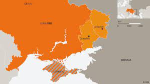 Ukraine is located in eastern europe. Little Russia Ukraine Separatists Proclaim New State News Dw 18 07 2017