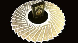 Learn my voodoo card trick here: Bicycle Metalluxe Gold Playing Cards Limited Edition By Jokarte Murphy S Magic Supplies Inc Wholesale Magic