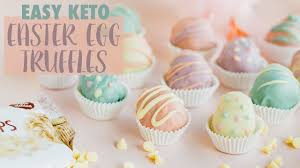 Make this healthy pumpkin cake for any occasion! Keto Easter Egg Truffles Youtube