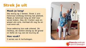 Kenniscentrum Sport & Bewegen a Twitter: "Blijf in beweging! Bekijk de  Beweegposter voor meer oefeningen waar ouderen zelf of onder begeleiding  mee aan de slag kunnen: https://t.co/Tap27axbE1 #beweegthuis…  https://t.co/w3gsjWZ88j"