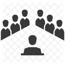 conference icon of glyph style available in svg png eps ai icon fonts conference icon