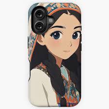 Kazakh woman, portrait