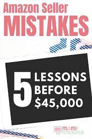 With an amazon account, you're eligible to sign up for the amazon associates program and be an affiliate. Amazon Seller 5 Massive Mistakes You Don T Want To Make Amazon Fba Seller Amazon Fba Business Fba Seller