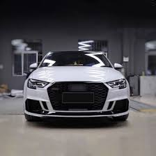 Eurotek tuning features a wide selection of audi performance parts. China 2017 2020 Car Bumper With Grille For Audi Audi A3 Modified Rs3 Style China Car Accessory Auto Accessories