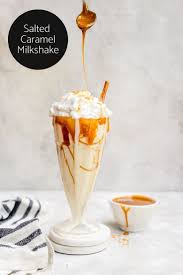 Cool Down With A Thick Creamy Salted Caramel Milkshake Caramel Milkshake Caramel Milkshake Recipes Salted Caramel Milkshake Recipe Milkshake Recipes