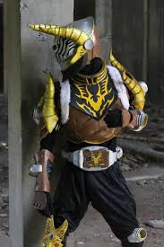 Kamen rider imperer, salah satu dari 13 rider di kamen rider ryuki, dengan bentuk menyerupai hewan gazelle. Tokusatsu Cosplay Kamen Rider Ryuki Kamen Rider Ryuki J Dragon