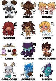 2011 Cartoon Astrology Wall Calendars From Zazzle Com Zodiac Signs Animals Zodiac Signs Anime Zodiac