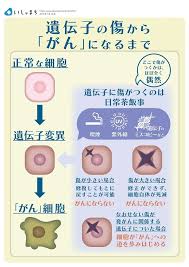 遺伝子の傷からがんになるまで 遺伝子の変異 喫煙 紫外線 遺伝子のコピーミス 傷の大きさ ランゲルハンス細胞組織球症 いしゃまち 病気 症状 ishamachi infographics follow 看護ノート 医療 医学
