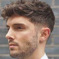 Almost all classic and modern men's haircuts work with wavy hair. Thick Wavy Hair With Short Taper Fade Best Short Hairstyles For Men Cool Men S Short Haircuts Get T Wavy Hair Men Mens Hairstyles Short Mens Haircuts Short