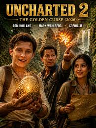 🎬 Uncharted 2: The Golden Curse (2026) 👉 Tom Holland • Mark Wahlberg •  Sophia Ali "Some infinities are forged in fire; this one is written in  cursed gold." Nathan Drake is