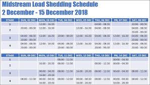 Eskom Will Implement Stage 2 Load Midstream Estates Facebook
