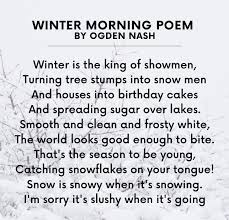 Short And Sweet Poems From Famous Poets