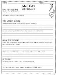 These 8 Comprehension Questions Are A Perfect Way To Assess Student S Understanding Of Stellaluna Gr Stellaluna Comprehension Questions This Or That Questions