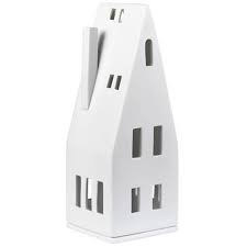 Je Cherche Des Maisons En Photophores Avec Un Toit Haut Blanche Rader Photophore Objet Deco Scandinave Maison Porcelaine