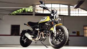 The front suspension on this bike has fully. Scrambler Ducati