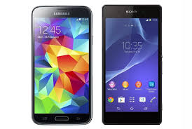 Samsung Galaxy S5 Vs Sony Xperia Z2 Smartphone Comparison Samsung Samsung Galaxy S5 Sony Xperia