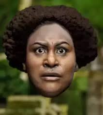 A Minecraft Movie Danielle Brooks as Dawn Head Headsculpt