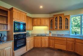 Here are the cabinets after they were painted. Oak Cabinets Ideas On Foter