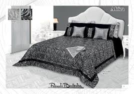 Copriletto zebra morbida coperta matrimoniale zebrata. Trapunta Renato Balestra Africa Matrimoniale G L G Store