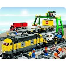Lego Cargo Train 7939 Better Than 7897 And 7898 Uses Power Function Motors Infrared Signaling Lego City Cargo Train Lego City Train Lego City
