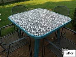 Before And After Patio Furniture Patio Furniture Makeover Diy Patio Table Patio Table