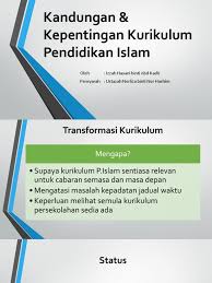 Sampai saat ini muslim malaysia. Kandungan Kepentingan Kurikulum Pendidikan Islam