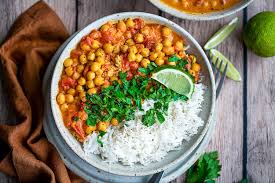 Curry de garbanzos