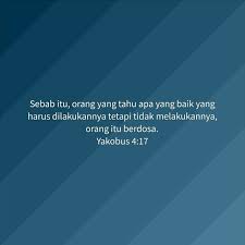 Yakobus 4 17 Yakobus 4 Orang Tahu