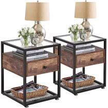 To compare the data in two columns like colum a and column b the formula (=a=b) is used. 2 End Table Set End Side Tables You Ll Love In 2021 Wayfair