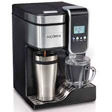 Coffee maker in water or other liquid. Flexbrew Programmable Single Serve Coffee Maker 49988 Hamiltonbeach Com