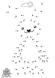 Dot to dot puzzles is an amusing and relaxing app for young and adults, for the whole family, with an amazing world of handmade digital dot discover what is hidden behind, connecting dots by number. Free Online Printable Kids Games Rabbit Dot To Dot Dot To Dot Printables Dot Worksheets Dot To Dot Puzzles