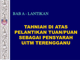 .mengulit kenangan | uitm dungun. Ppt ï»¢ï»›ï»³ï»Ÿï»‹ ï»¢ï»¼ïº´ï» ïº Salam Sejahtera Selamat Menjadi Keluarga Besar Uitm Terengganu Powerpoint Presentation Id 1112488