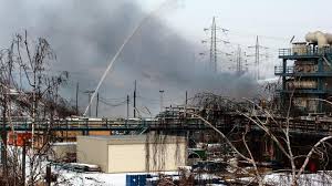 Leverkusen is one of the world's most versatile locations for the chemical industry. Feuer Beim Currenta Entsorgungszentrum Burrig