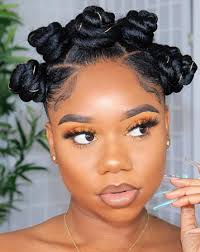 Ahead, 60 layered hairstyles and haircuts you'll want to show your hairstylist asap. Spell Magazine 23 Gorgeous Ways To Wear Bantu Knots Includes How To Tutorial