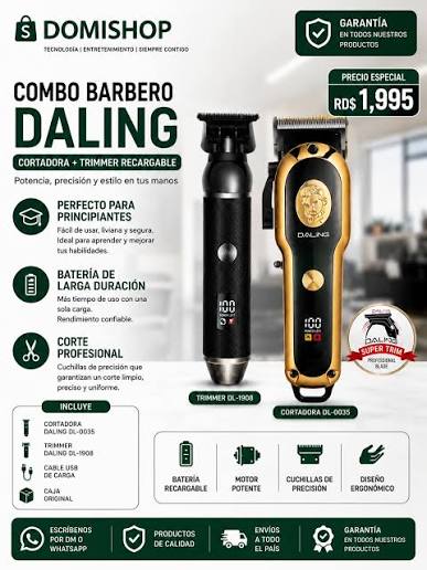 Máquina de recortar darling código DL-0018 por tan solo $1,100 pesos