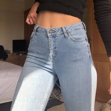 Customize your avatar with the depop jeans w/ j1s and chain b and millions of other items. Topshop Jamie Jeans Light Blue Denim W26 L32 Size Depop Light Blue Denim Blue Denim Topshop