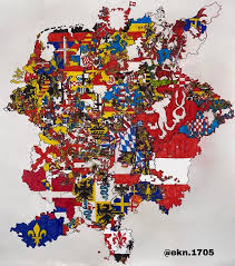 the holy roman empire in 1355 3024 x 3436 oc mapporn holy roman empire roman empire roman empire map