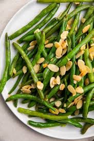 Green Beans Almondine Recipe Tasty Vegetarian Recipes Green Beans Almondine Green Beans