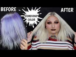 Colorist reveal how to fix the most common box dye mistakes at home. Removing Hair Color With Bleach Wash Youtube Hair Color Remover Hair Dye Removal Bleach Wash Hair