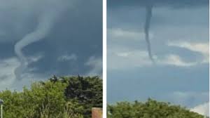 Weather today across the country. Mini Tornado Spotted Over Bristol And South Gloucestershire Itv News West Country