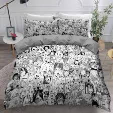 Surprise the teen in the family with contemporary bedding collections by style&co. 2 3 Pieces Japan Anime Bedding Sets For Bedroom Duvet Cover 3d Print Cartoon Bed Quilt Cover Twin Double King Size Bed Cover Set Big Offer 70945 Cicig