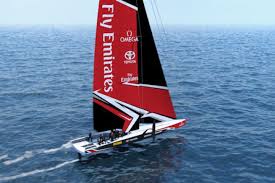 The boat looks great and has been talked up large by all and sundry. Franck Cammas Deciphers The Future Ac75 Of The America S Cup