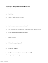 Interior Design Questionnaire For Clients Google Search Design Clients Fall Interior Design Design Basics