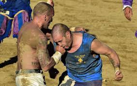 Calcio, lombardy, a town and commune in the province of bergamo, lombardy, italy. 2017 Calcio Storico Final