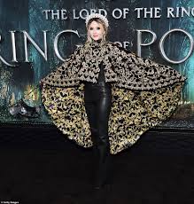 Morfydd Clark leads red carpet arrivals at The Lord of the Rings: The Rings  of Power screening in NY | Daily Mail Online