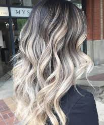 Choose a professional grade shade to dye your hair to a medium to light ash blonde. Black Hair With Ash Blonde Balayage Thrivinglocally