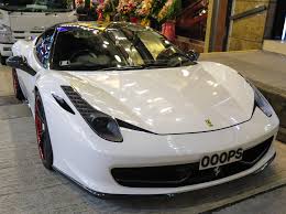 The 458 italia replaces the ferrari f430. Ferrari 458 Italia With Funny Licence Plate Seen In Hong Kong Ferrari