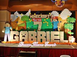 A wallpaper or background (also known as a desktop wallpaper, desktop background, desktop picture or desktop image on computers) is a digital image (photo, drawing etc.) used as a decorative background of a graphical user interface on the screen of a computer, mobile communications device or other electronic device. 22 Aidan B Day Ideas Minecraft Party Minecraft Birthday Minecraft Birthday Party